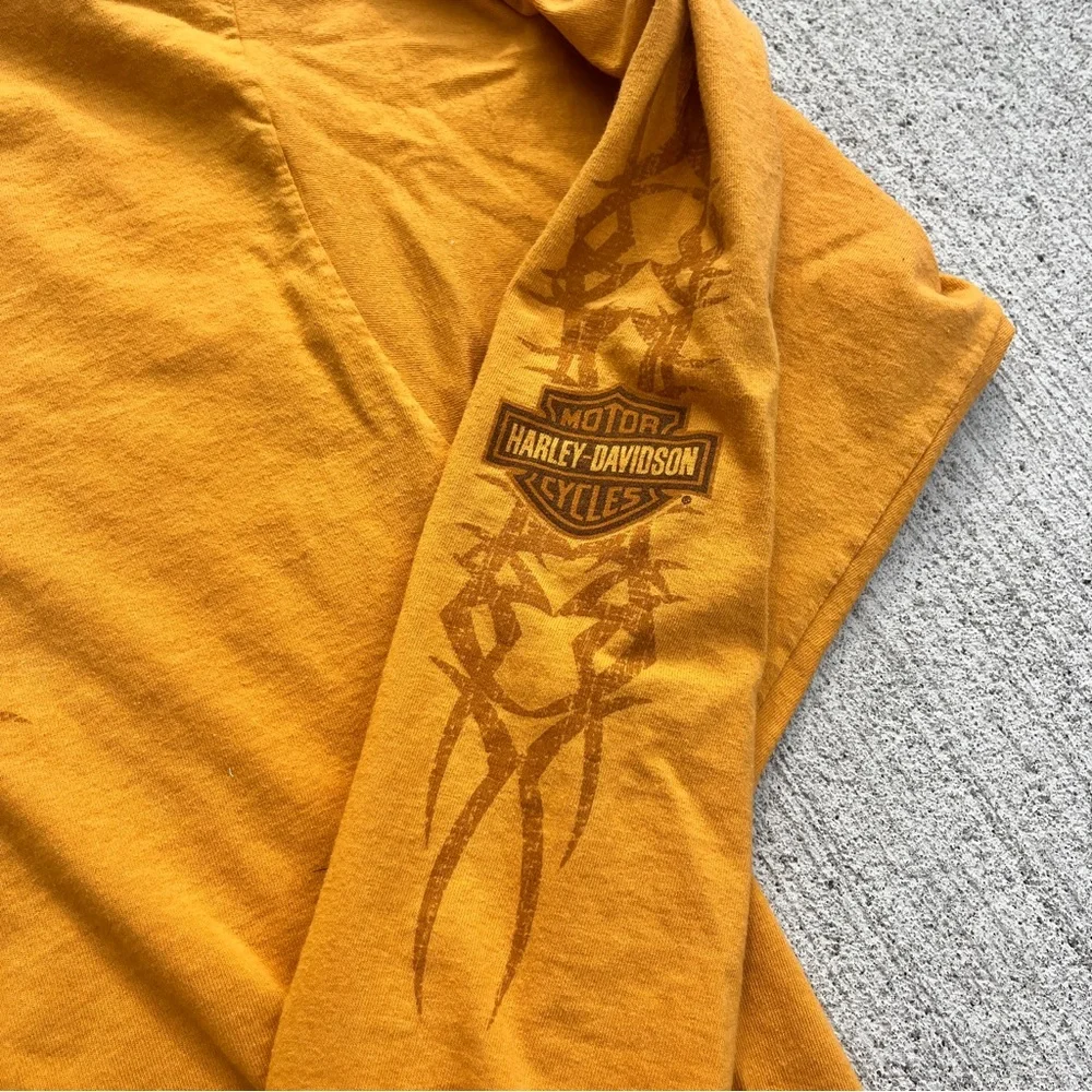 2000s Harley Davidson Motorcycles Long Sleeve T-shirt Size 2XL Florida - Picture 4 of 9